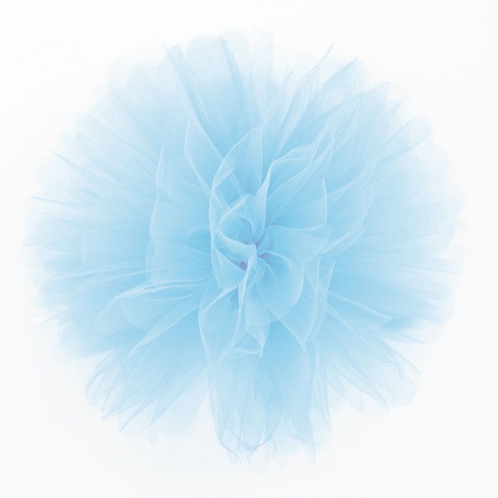 FESTONE FLUFFY IN TULLE CELESTE